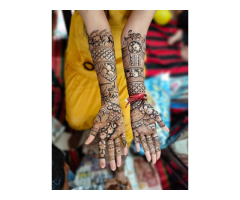 Best mehandi artist in Jaipur Akash Mehandi Art
