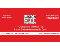 Red Design India-Best Graphic Designer in Delhi NCR