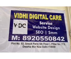 Vidhi Digital Care Marketing Agency in Delhi  india