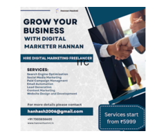 Hannan Hashmi - Freelancer in Digital Marketing | SEO Freelancer Delhi