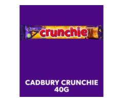 CADBURY CRUNCHIE CHOCOLATE BAR, 40G