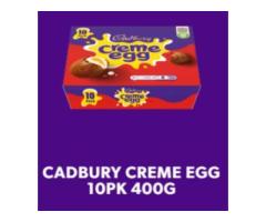 CADBURY CREME EGG 10 PACK CHOCOLATE BOX 400G