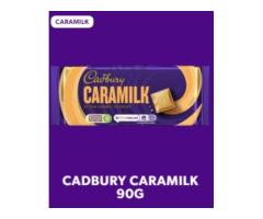 CADBURY CARAMILK GOLDEN CARAMEL CHOCOLATE BAR, 90G