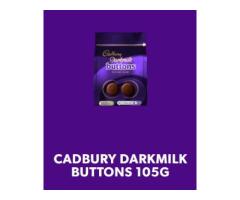 CADBURY DARKMILK BUTTONS CHOCOLATE BAG, 105G