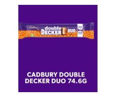 CADBURY DOUBLE DECKER DUO CHOCOLATE BAR, 74.6G
