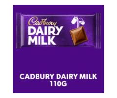 CADBURY DAIRY MILK CHOCOLATE BAR 110G