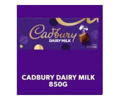 CADBURY DAIRY MILK CHOCOLATE BAR, 850G