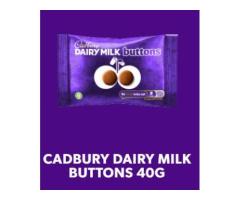 CADBURY DAIRY MILK CHOCOLATE BUTTONS BAGS 40G