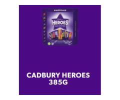 CADBURY HEROES CHOCOLATE BOX, 385G