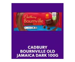 CADBURY BOURNVILLE OLD JAMAICA DARK CHOCOLATE BAR, 100G
