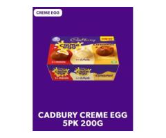CADBURY CREME EGG 5 PACK MIXED CHOCOLATE BOX 200G