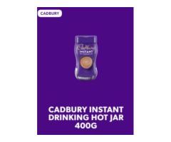 CADBURY INSTANT DRINKING HOT CHOCOLATE JAR, 400G