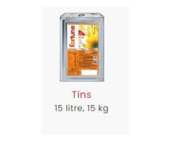 tins 15 liter 15 kg