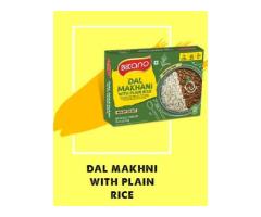 Dal Makhni with plain rice