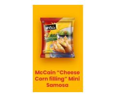 McCain “Cheese Corn filling” Mini Samosa