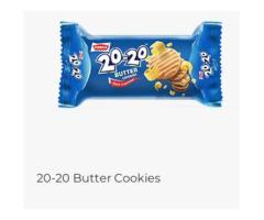 20- 20 butter cookies