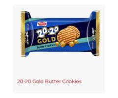 20-20 gold butter cookies