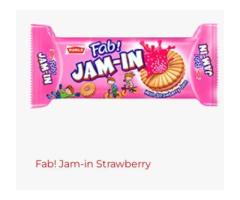 fab jam in strawberry