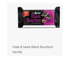 hide & seek black bourbon vanilla