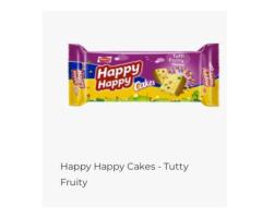 happy happy cakes -tutty fruity