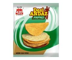 Desi Aandaz Moong Sada Papad