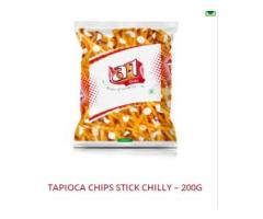 Tapioca chips stick chilly – 200g