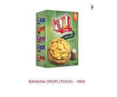 banana crisps (thick) – 180g