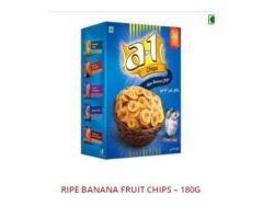 Ripe banana fruit chips – 180g