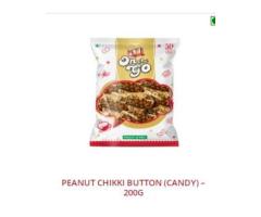 Peanut Chikki button (candy) – 200g