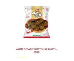 White Sesame button (candy) – 200g