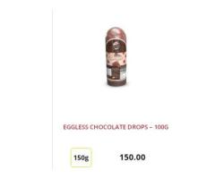 Eggless Chocolate Drops – 100g