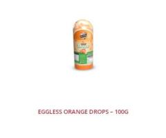 Eggless Orange Drops – 100g