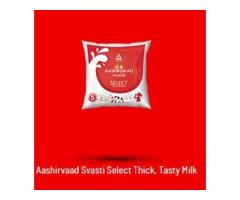 aashirvaad svasti select thick,tasty milk