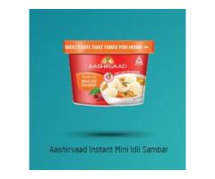 aashirvaad instant mini idli sambhar