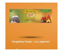 mangaldeep temple -lord jagannnath