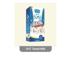 uht toned milk