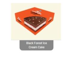 black forest icecream cake