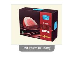 red velvet ic pastry
