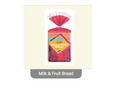 milk & fruit bread