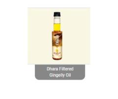 dhara filtered gingelly oil
