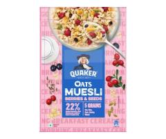 Quaker Oats Muesli Berries & Seeds