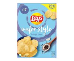 Lays Wafer Style Salt with Pepper