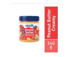 PEANUT BUTTER CREAMY (340G) | CREAMY | SMOOTH | HIGH PROTEIN^ | VEGAN | NO ADDED PRESERVATIVES