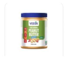 NATURAL PEANUT BUTTER (1KG) | HIGH PROTEIN^ | NO ADDED SUGAR |UNSWEETENED | NO ADDED PRESERVATIVES