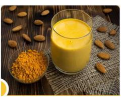 Turmeric oats smoothie
