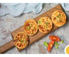 Oats pavbhaji pizza